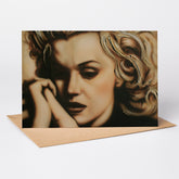 Marilyn Monroe "Vulnerable" Greeting card